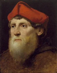 Portrait of a Bearded Prelate